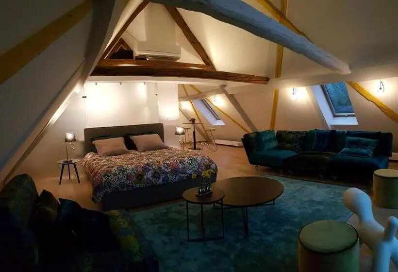 Deluxe-huone, Le Chat Rouge Chambres D'hôtes De Charme En Alsace