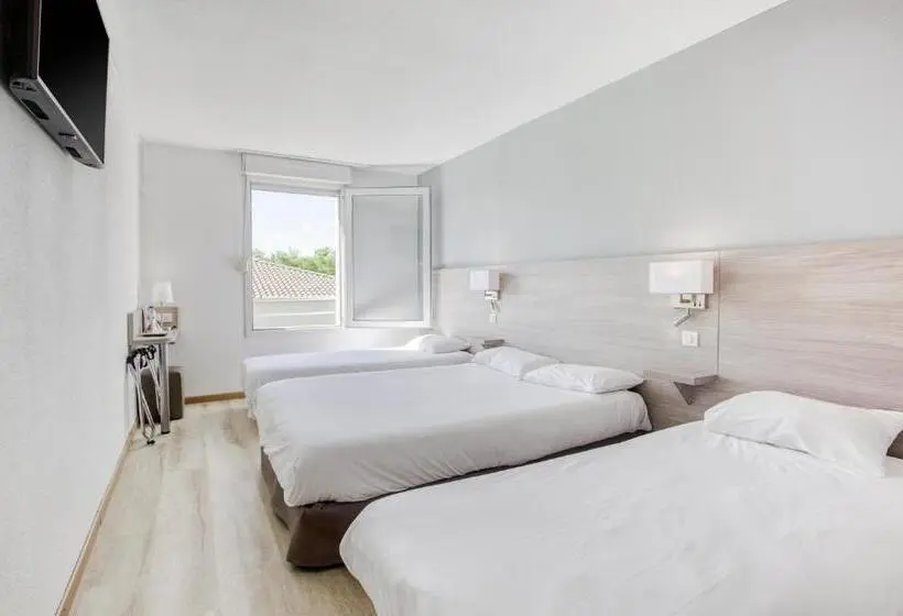 Standard Neljän Hengen Huone, Brit Hotel Clermont Lʼhérault