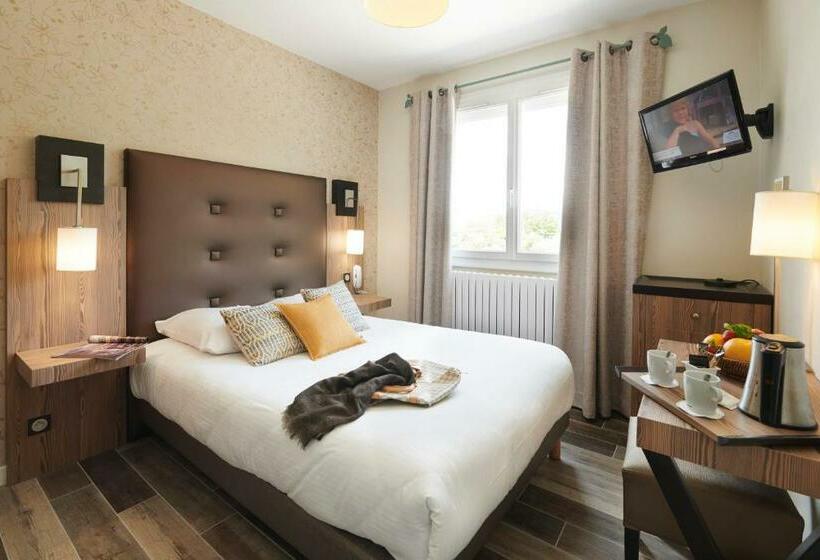 스탠다드 싱글 룸, Pont Du Chalon Hôtel And Restaurant