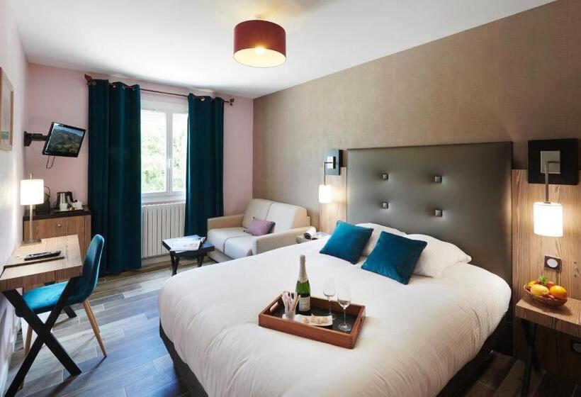 Номер Superior, Pont Du Chalon Hôtel And Restaurant