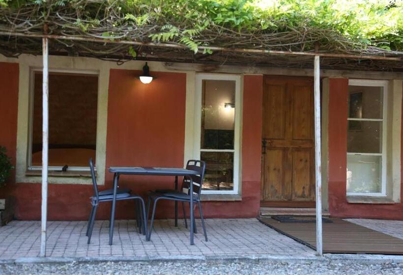 Апартаменты 1 Спальня Вид на Бассейн, Le Pavillon Vert   B&b