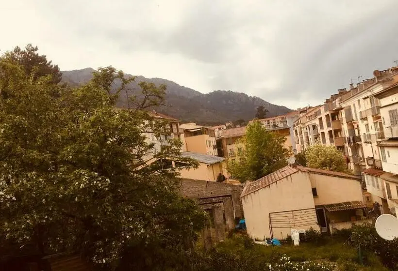 Standard-huone Terassi, Hôtel U Passa Tempu