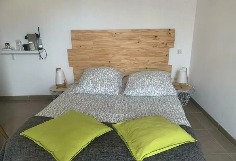 Standard-huone Terassi, Hôtel U Passa Tempu