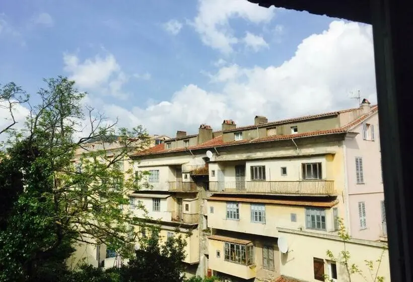 Standard-huone Terassi, Hôtel U Passa Tempu