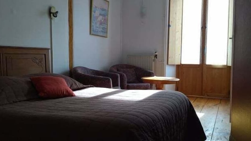 غرفة قياسية مزوَّدة بشُرفة, Auberge Du Haut Salat