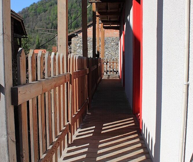 غرفة قياسية مزوَّدة بشُرفة, Auberge Du Haut Salat