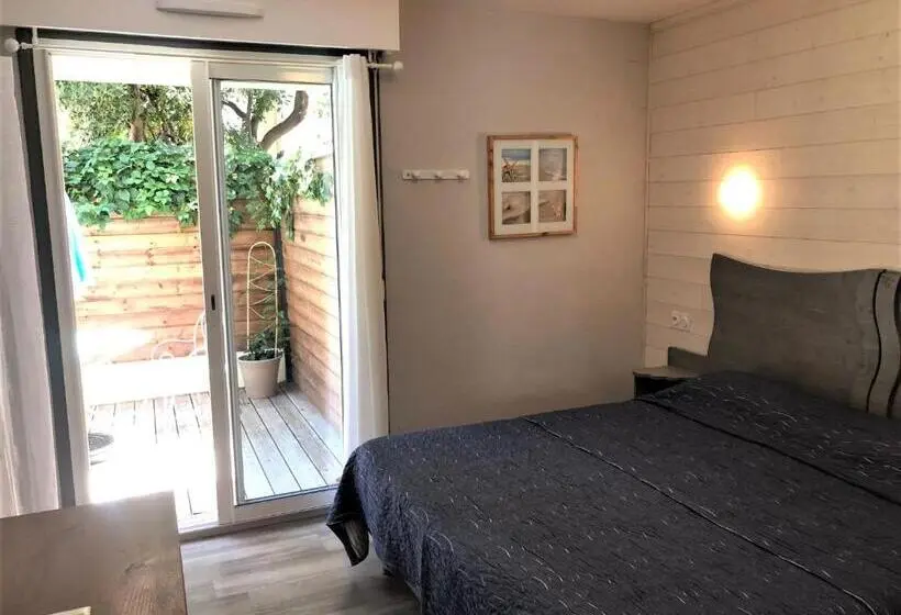 Standard-huone Terassi, De La Plage