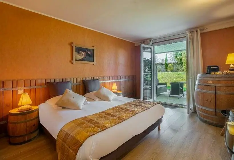 テラス付きスタンダードルーム, Domaine De L Echassier, The Originals Relais
