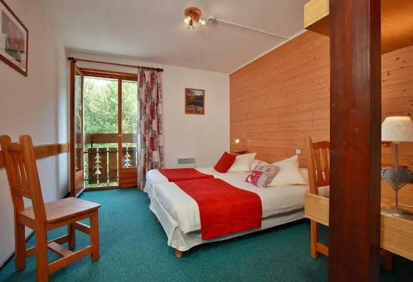 Standard-huone, Hôtel Le Vétiné