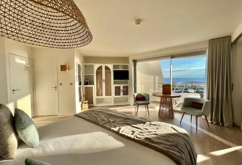 Deluxe Suite Sea View, Hôtel Les Corallines – Thalasso & Spa