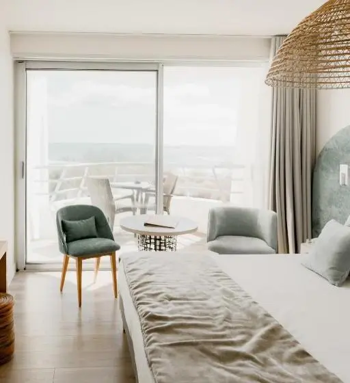 Deluxe-huone Merinäkymä Parveke, Hôtel Les Corallines – Thalasso & Spa