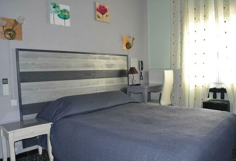 带观景的标准间, Hôtel Le Dauphin Bleu