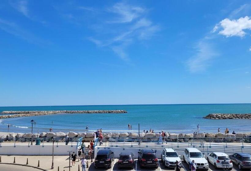 带海景的标准房, Hôtel Le Dauphin Bleu