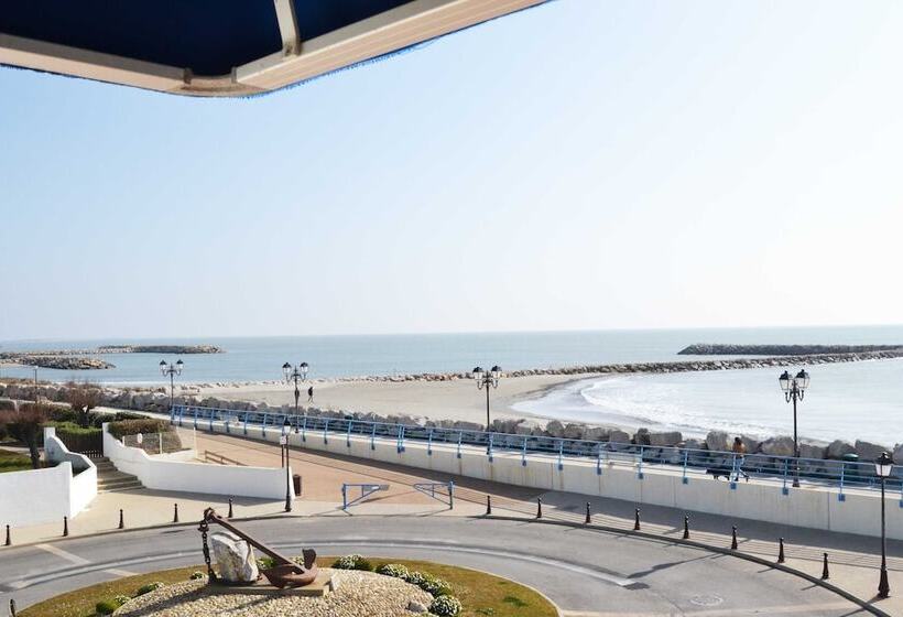 带海景的标准房, Hôtel Le Dauphin Bleu