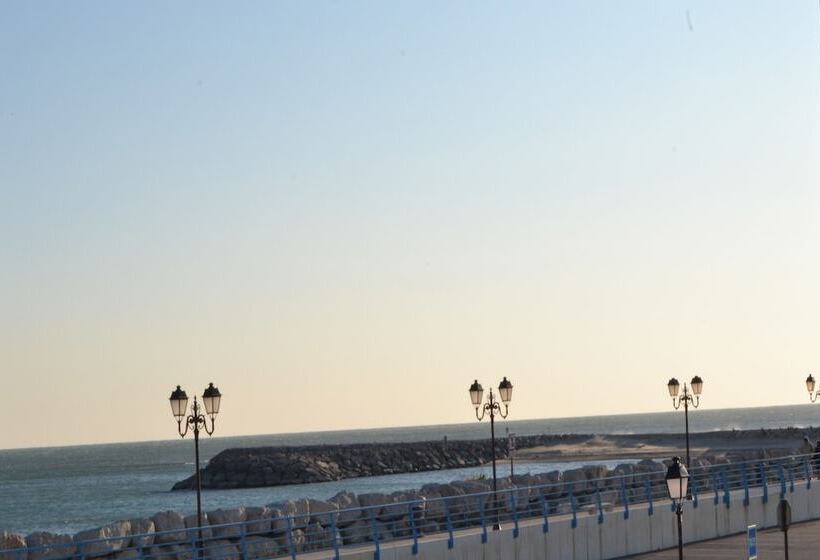 海景标准间带阳台, Hôtel Le Dauphin Bleu