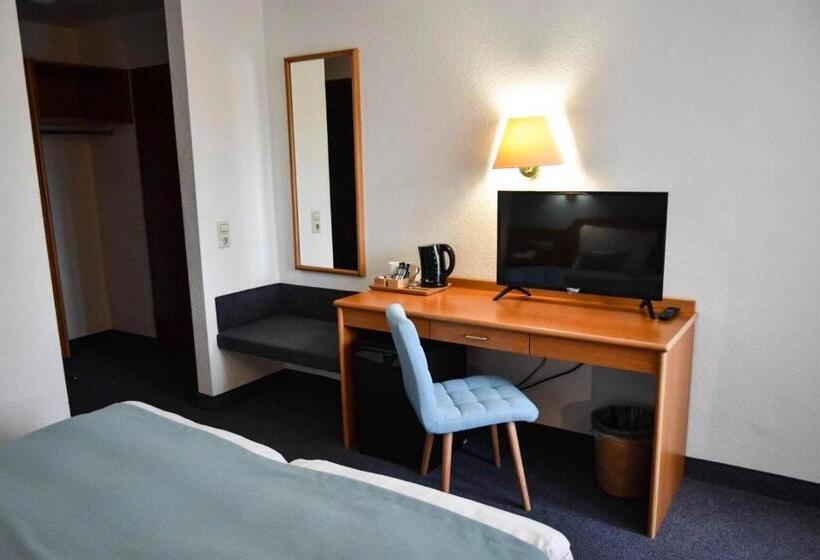 标准间带阳台, Martins Klause Airport Messe Hotel Self Check In