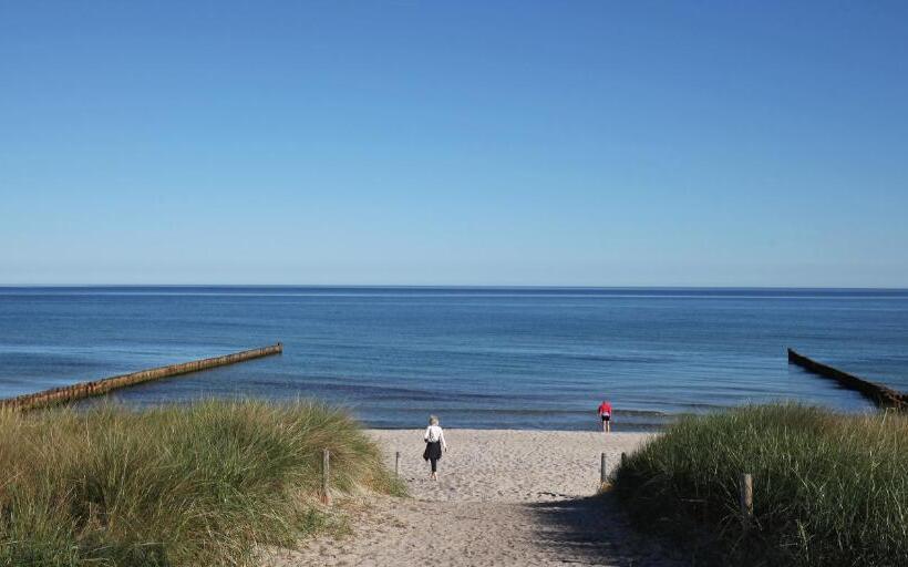 غرفة قياسية مزوَّدة بتراس, Strandhaus Ahrenshoop