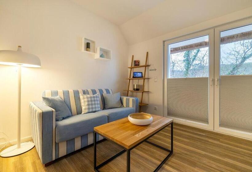 غرفة قياسية مزوَّدة بتراس, Strandhaus Ahrenshoop