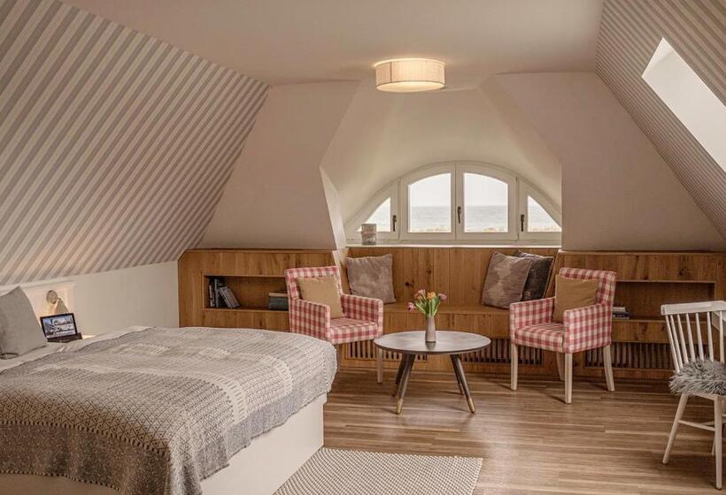 غرفة ديلوكس مطلّة علي البحر, Strandhaus Ahrenshoop