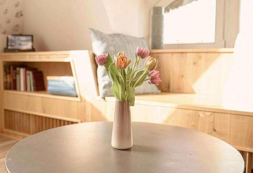 غرفة قياسية مطلّة علي البحر, Strandhaus Ahrenshoop