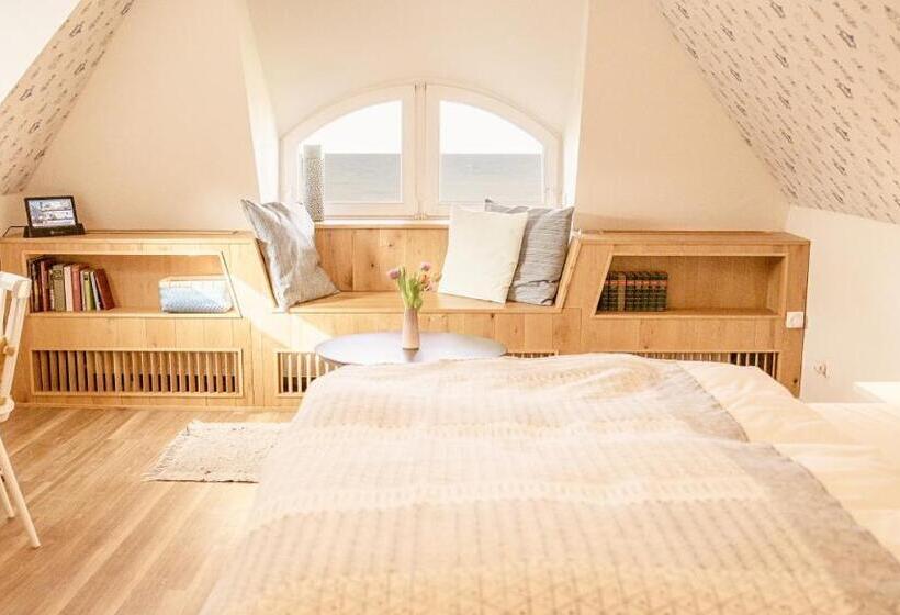 غرفة قياسية مطلّة علي البحر, Strandhaus Ahrenshoop