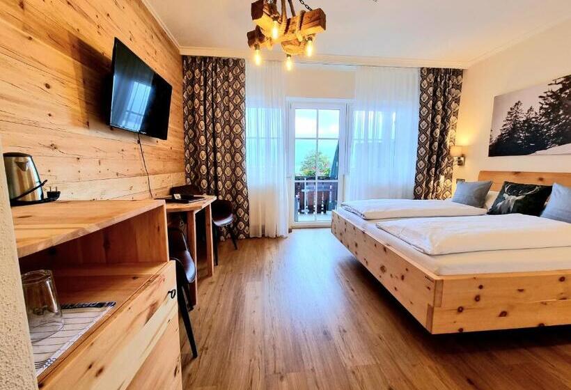 חדר סטנדרט נוף לאגם, Seehotel Hartung & Ferienappartements