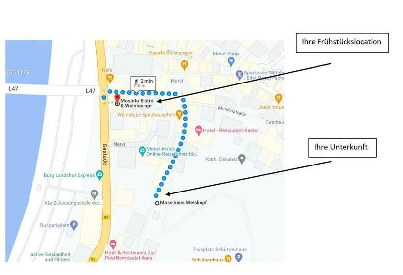 スタンダードシングルルーム, Moselhaus Weiskopf