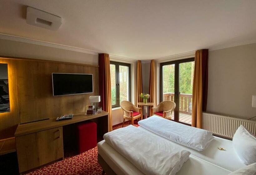 标准间带阳台, Parkhotel Margaretenhof