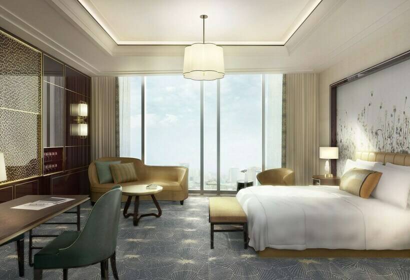 غرفة ديلوكس سرير كينج, Waldorf Astoria Chengdu