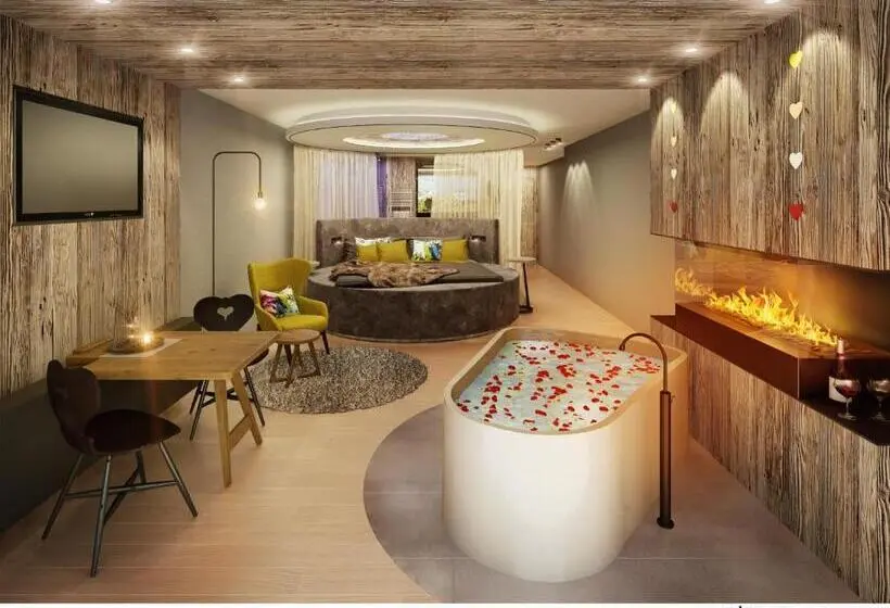 デラックススイート, Hüttenhof   Wellnesshotel & Luxus Bergchalets   Adults Only
