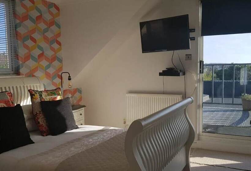 标准间带露台, Telscombe Cliffs Bed And Breakfast