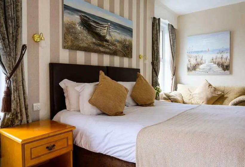 اتاق استاندارد با بالکن و چشم‌انداز دریا, The White House Inn   Whitby