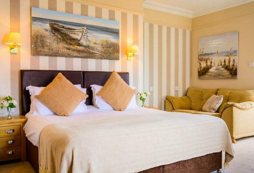 غرفة قياسية مطلّة علي البحر مزوَّدة بشُرفة, The White House Inn   Whitby