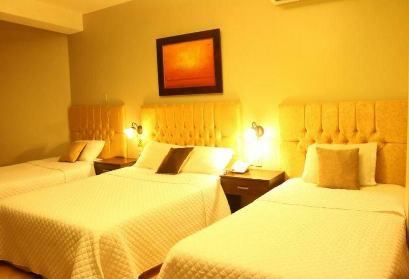 غرفة قياسية ثلاثية, Presidente Internacional