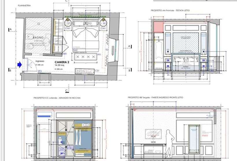 اتاق استاندارد, Residenza Maglioni Al Bargello