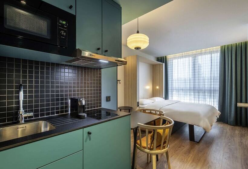 스탠다드 스튜디오 더블 침대, Aparthotel Adagio Access Porte De Camargue