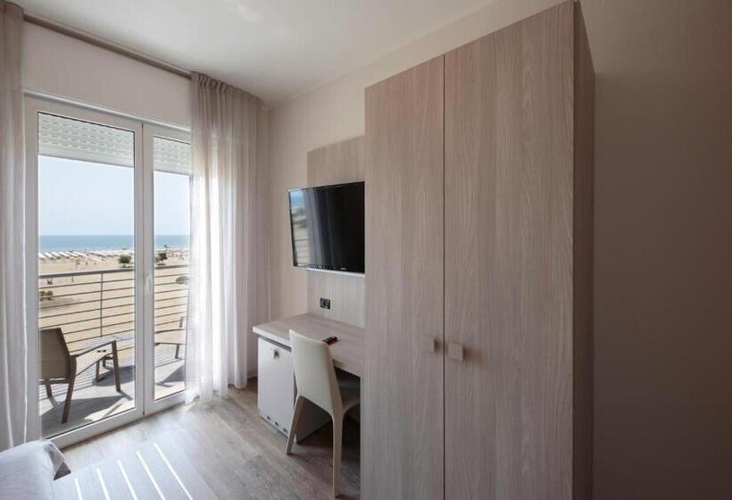 Standardzimmer mit Meerblick & Balkon, Monaco