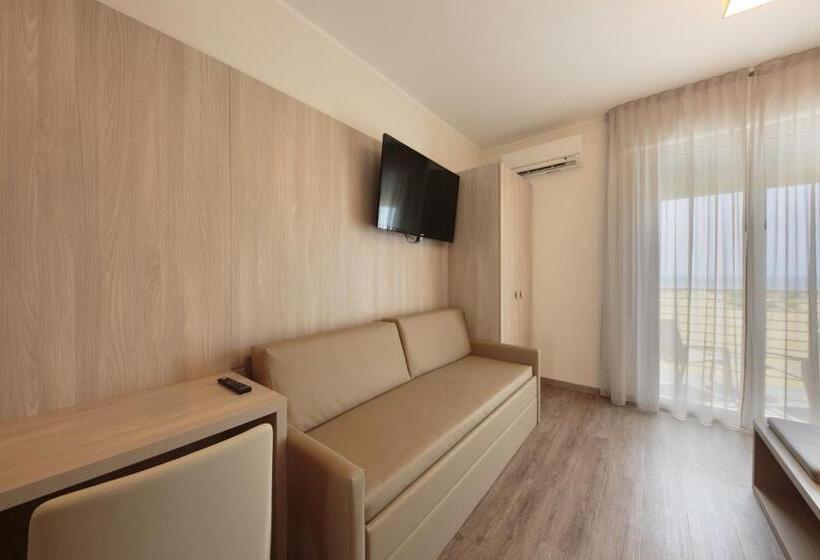 3-Bett-Standardzimmer Meerblick, Monaco