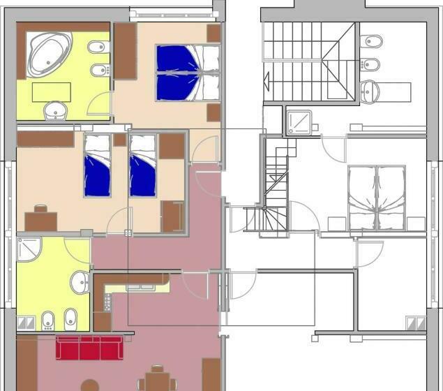 1 Bedroom Penthouse Apartment, Residenza Domino