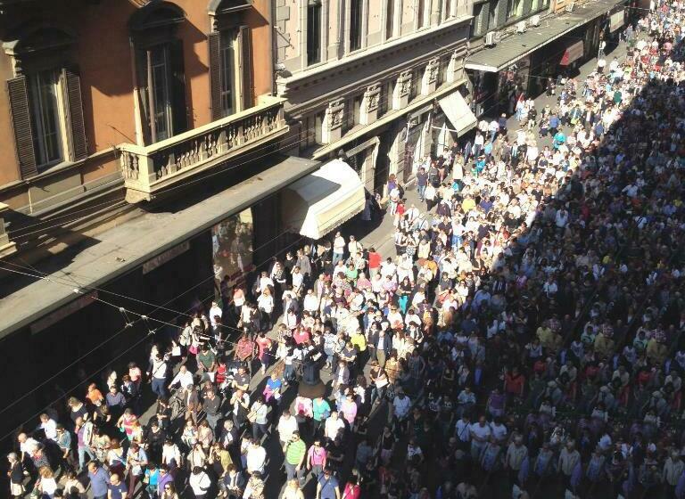 اتاق استاندارد با سرویس بهداشتی مشترک, Panorama Bologna Centro