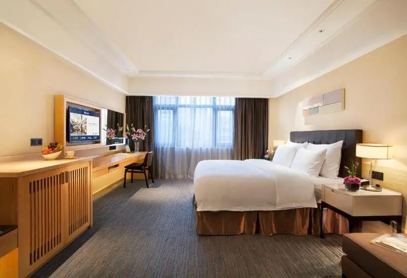 キングサイズベッドのエクゼクティブルーム, Yiho Hotel Xiamen Huli