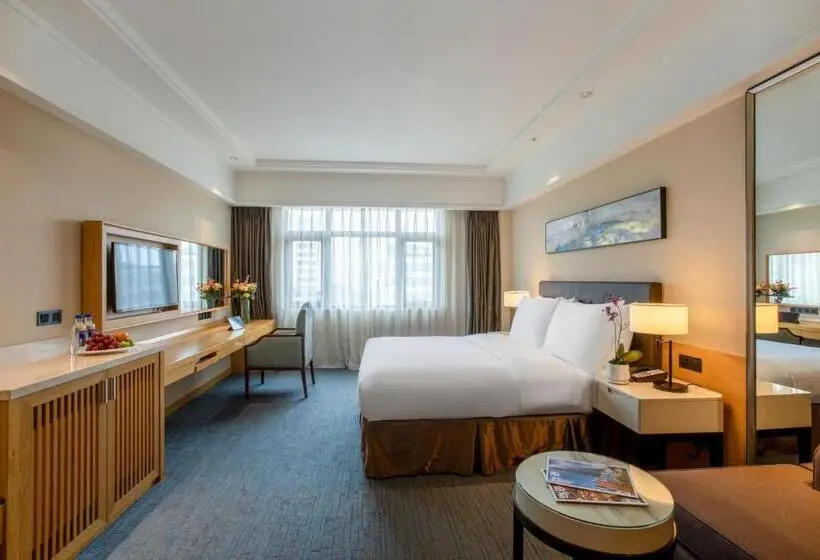 キングサイズベッドのエクゼクティブルーム, Yiho Hotel Xiamen Huli