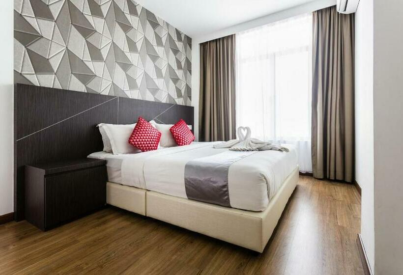 Quarto Deluxe Cama King, E Red Hotel Melaka