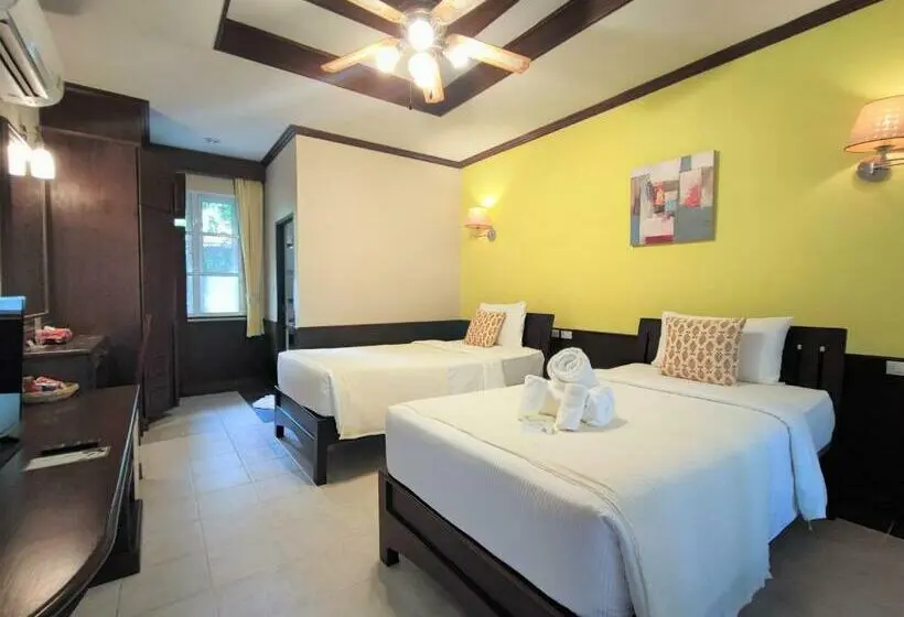 Superior-huone Puutarhanäkymä, Samed Villa Resort