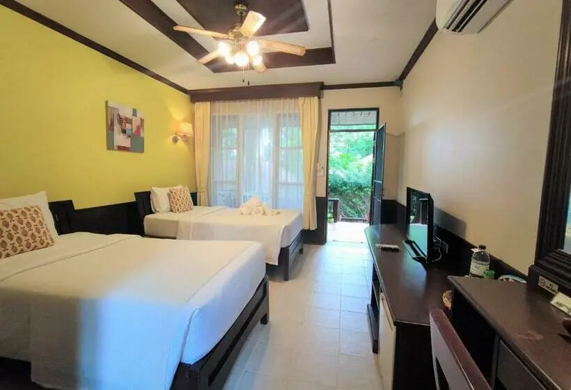 Superior-huone Puutarhanäkymä, Samed Villa Resort