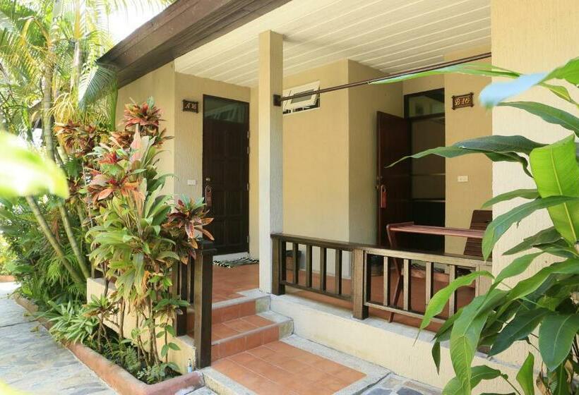 חדר משפחתי נוף לגינה, Samed Villa Resort