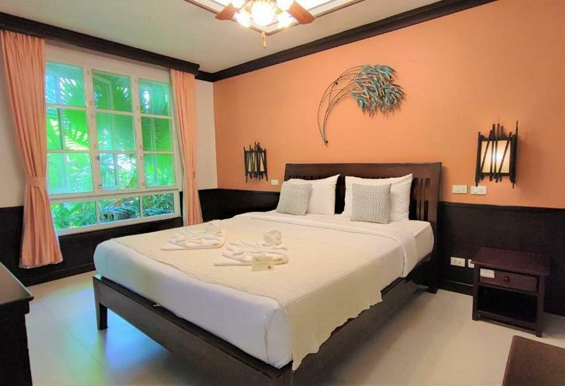 家庭房带园景, Samed Villa Resort