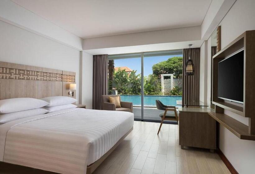 غرفة ديلوكس سرير كينج ذات إطلالة, Fairfield By Marriott Bali Legian