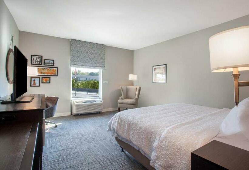 חדר סטנדרט עם מיטת קינג, Hampton Inn Rochester Penfield