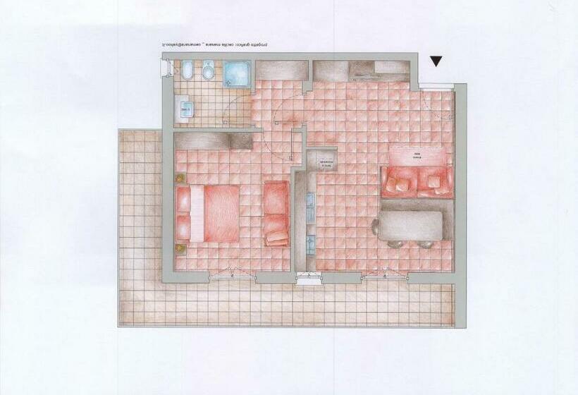 דירת חדר דלוקס, Residence Diamant